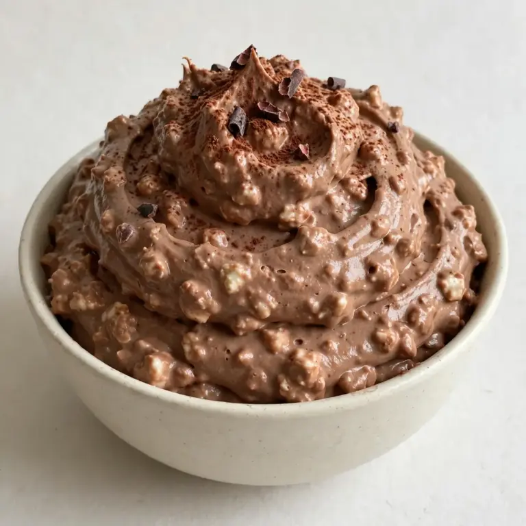 Cottage Cheese Schoko-Mousse Snack