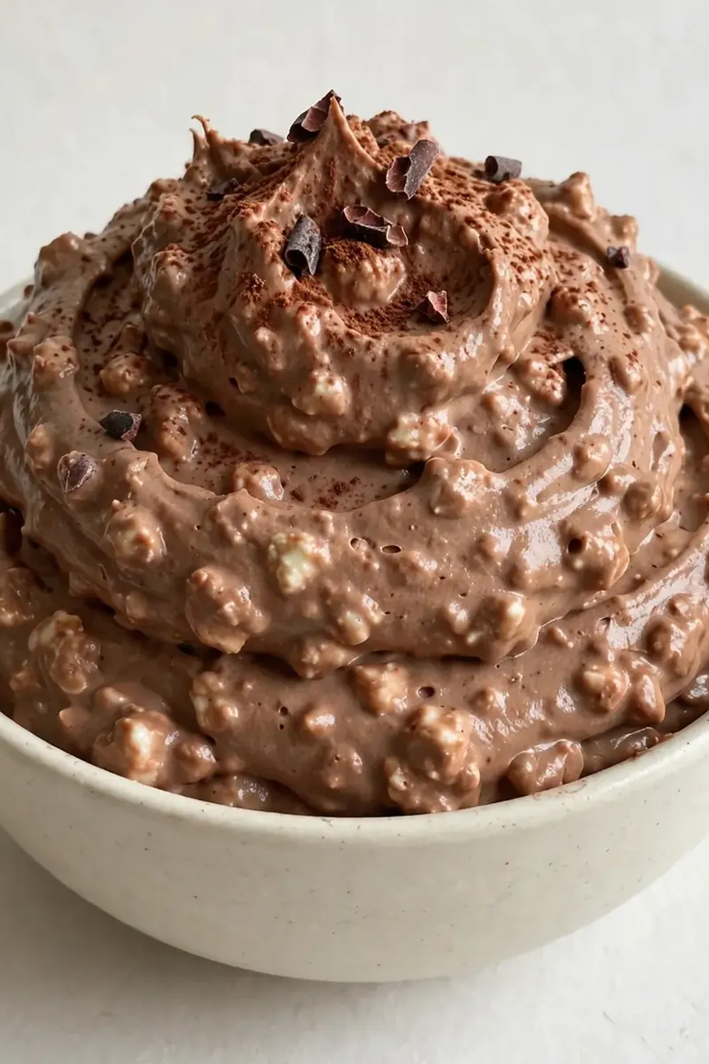 Cottage Cheese Chocolate Mousse Snack