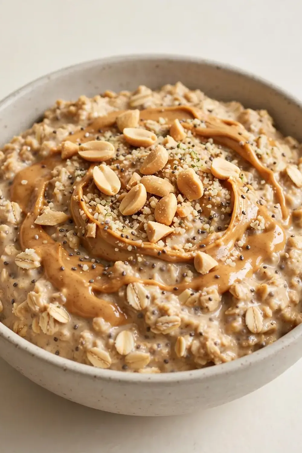 Peanut Butter Protein Overnight Oats