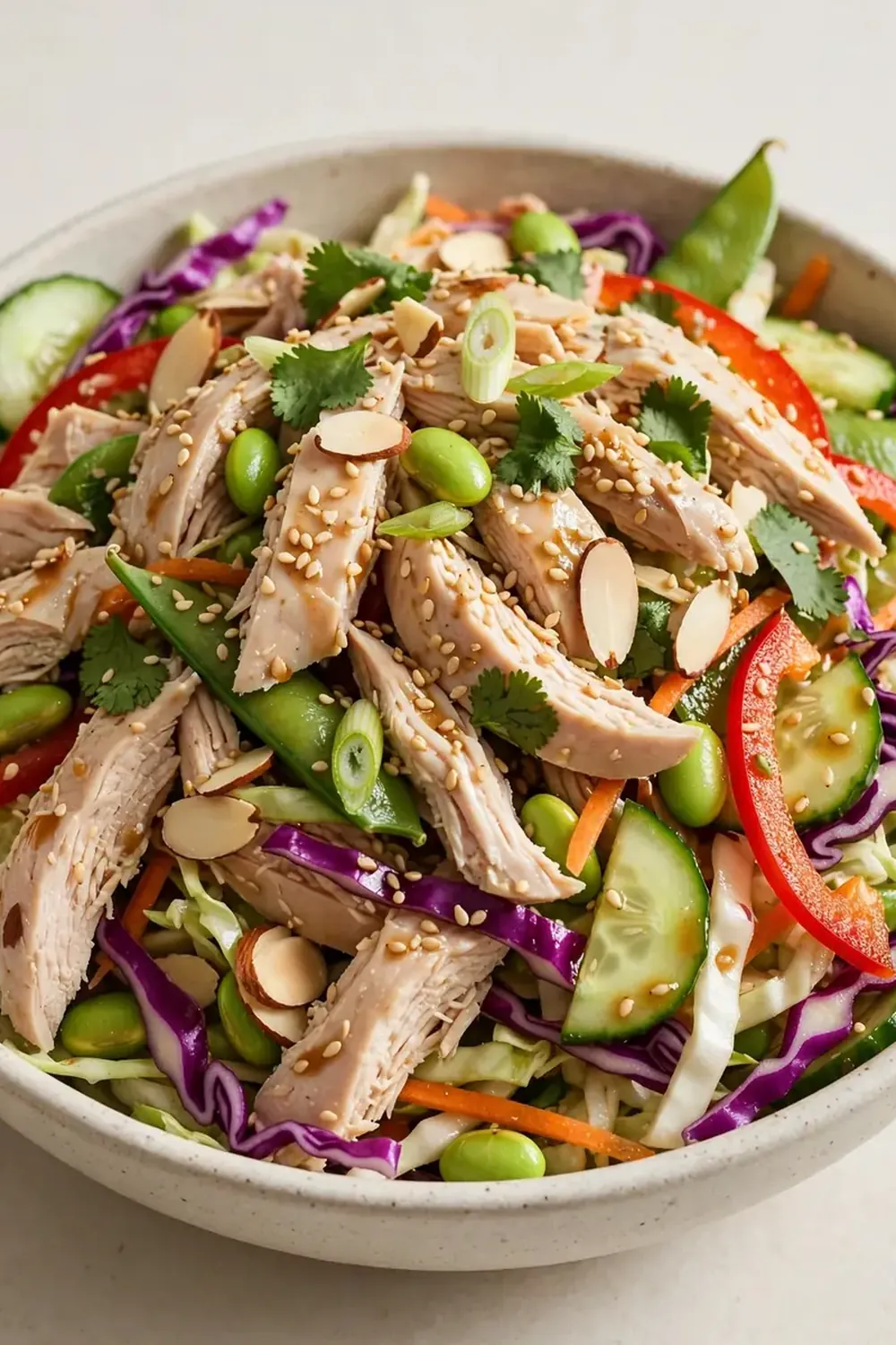 High-Protein Asian Chicken Salad