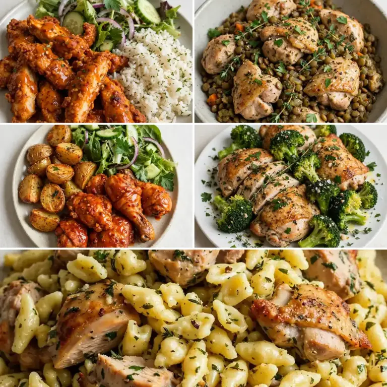High-Protein Buffalo Chicken Meal Prep Bowls