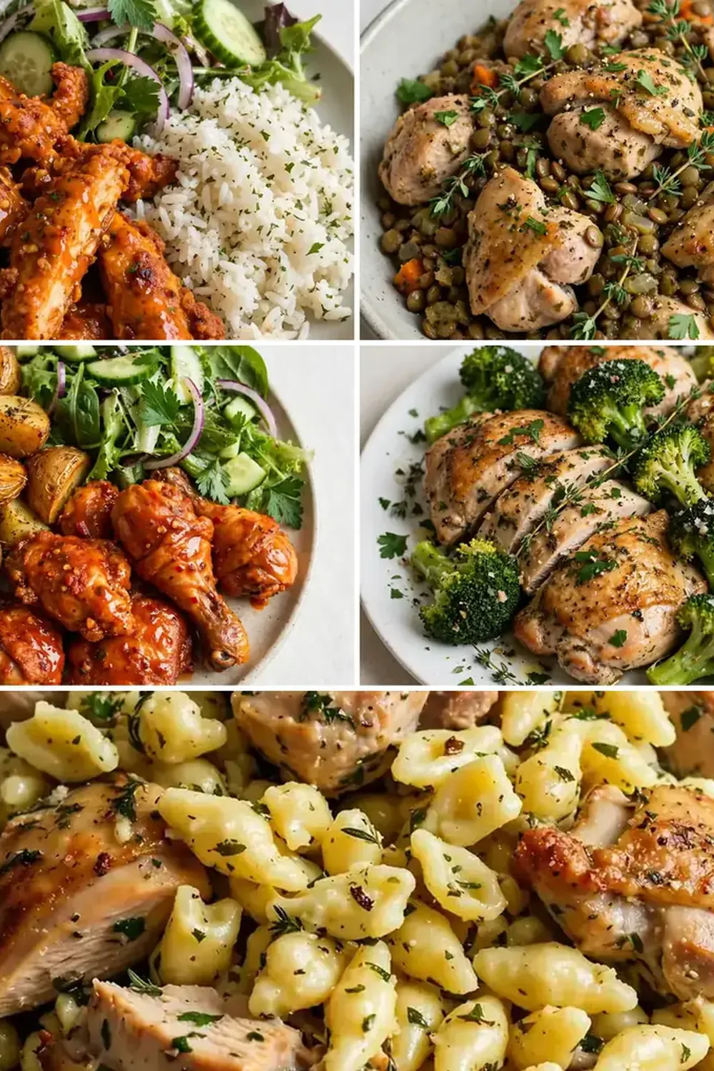 High-Protein Buffalo Chicken Meal Prep Bowls
