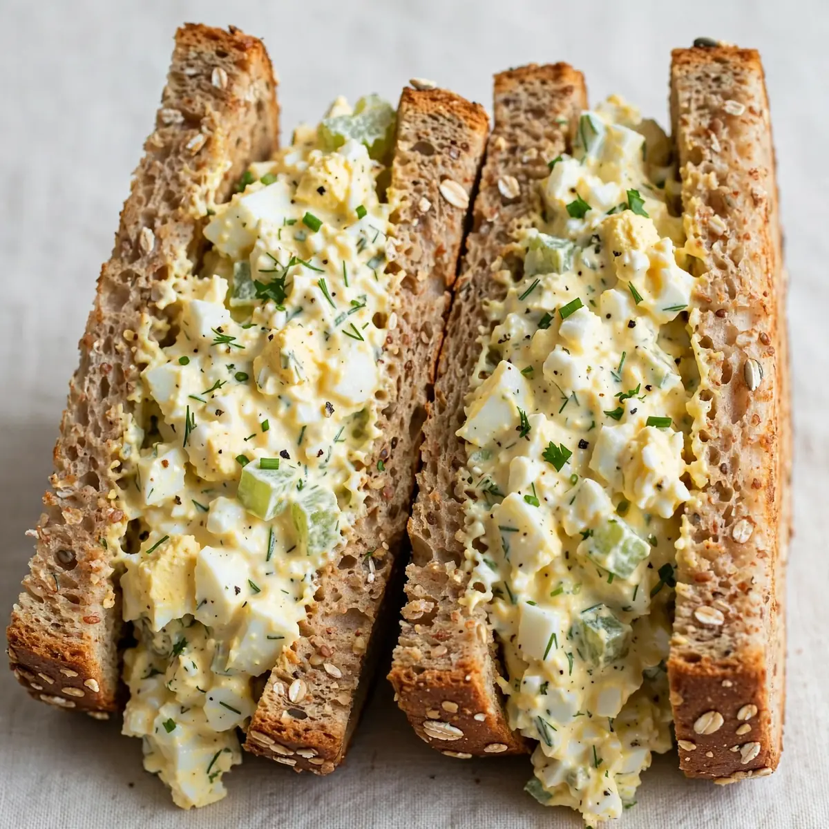 High-Protein Eiersalat-Sandwich
