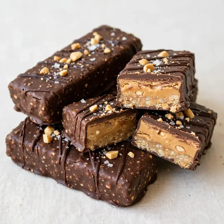 High-Protein Erdnussbutter-Cup Proteinriegel