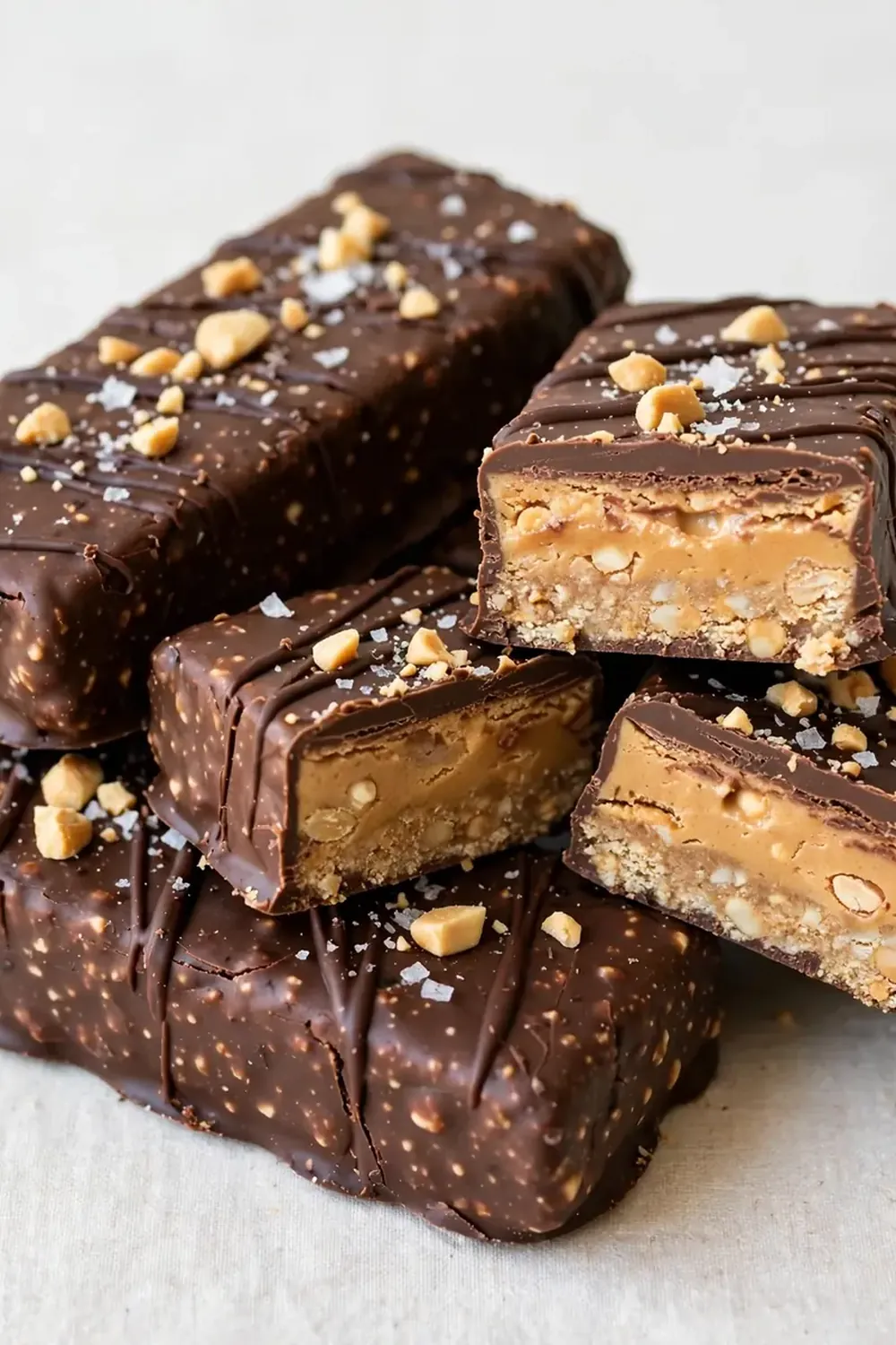 High-Protein Peanut Butter Cup Protein Bars