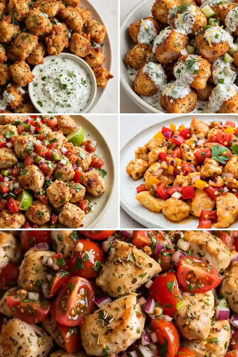 High-Protein Yogurt Ranch Chicken Bites