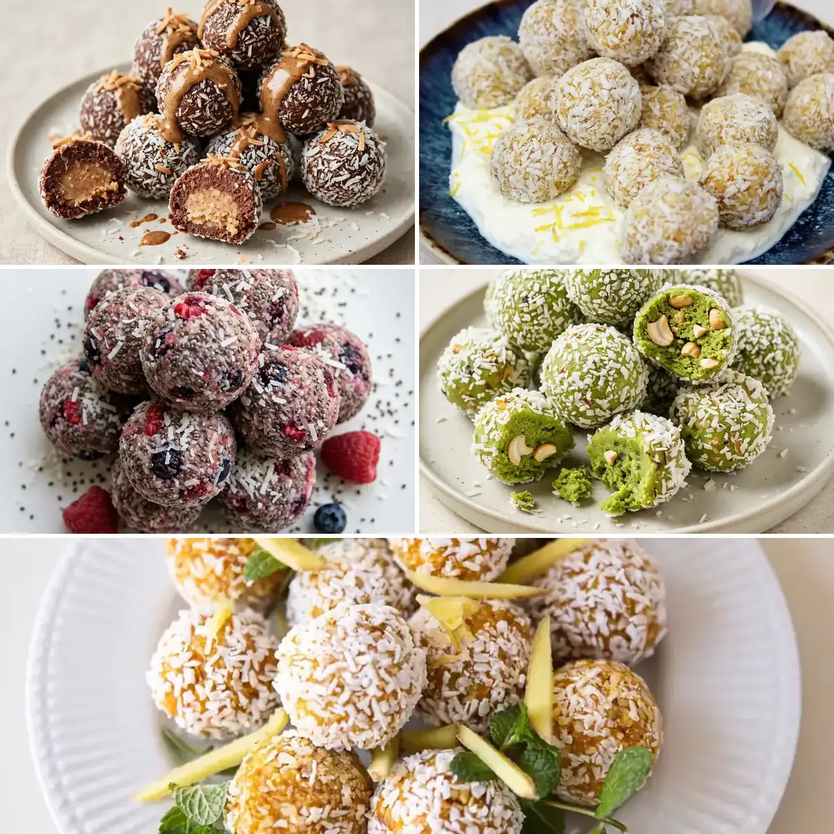 High-Protein Kokos-Bällchen