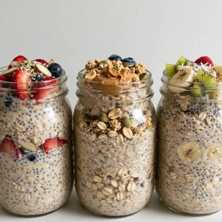 High-Protein Overnight Oats: Dein Meal Prep im Glas