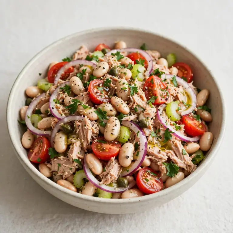High-Protein Thunfisch-Bohnen-Salat