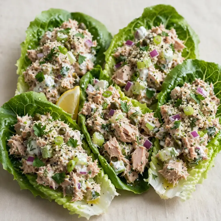 High-Protein Thunfischsalat-Löwchen