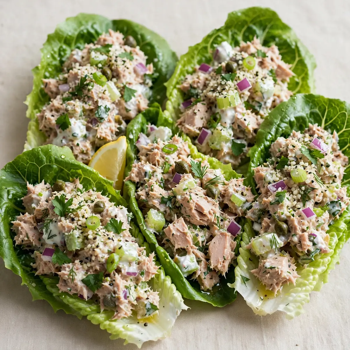 High-Protein Thunfischsalat-Löwchen