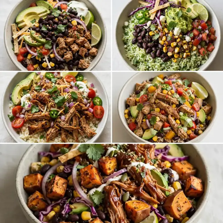 High-Protein Turkey Taco Meal Prep Bowls