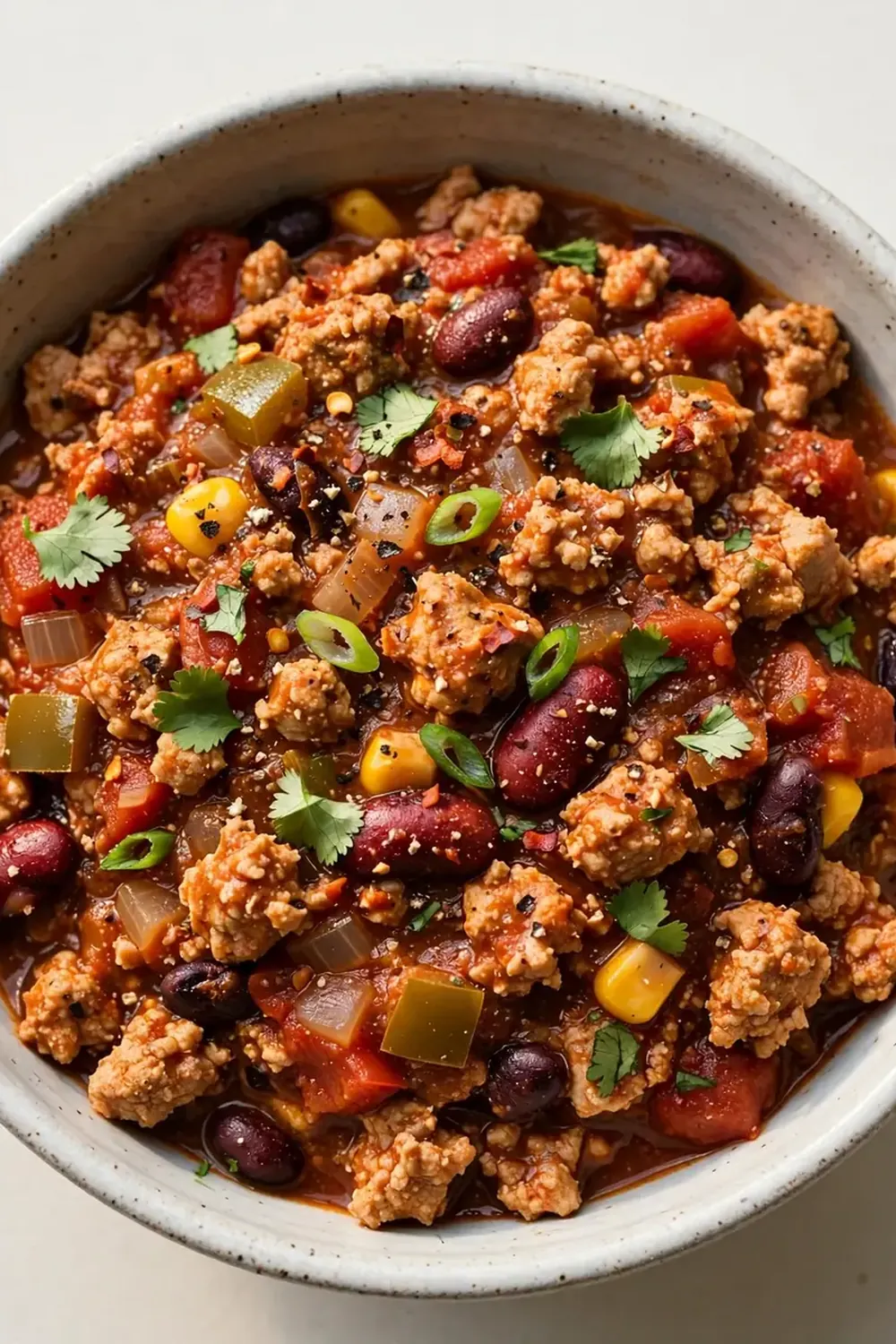 Low-Calorie High-Protein Turkey Chili