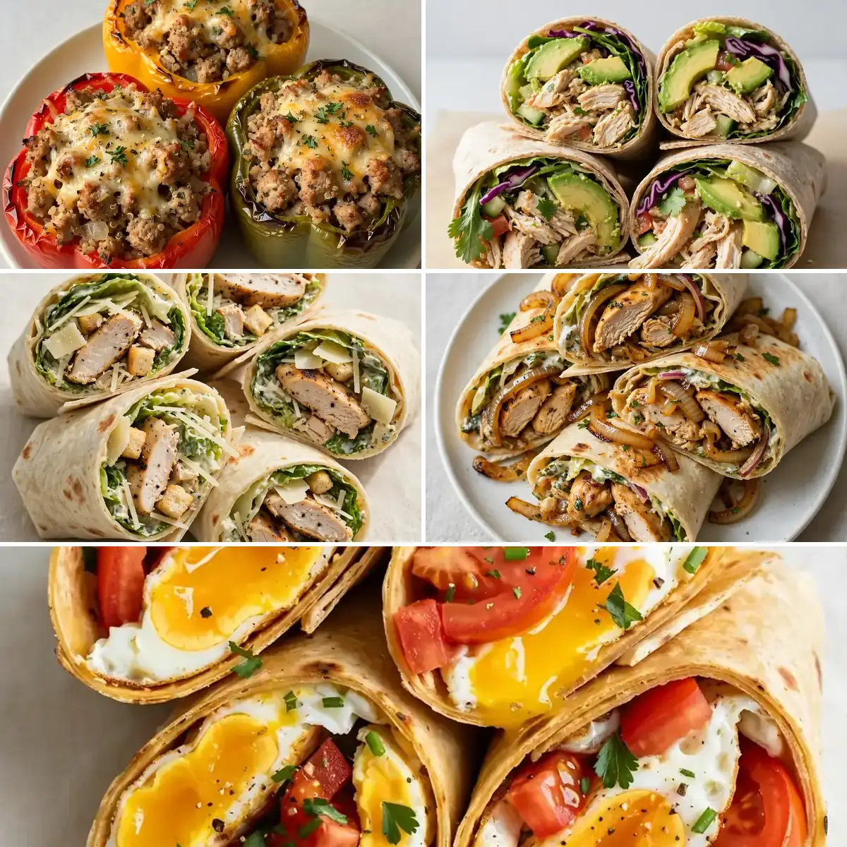 Kalorienarme High-Protein Turkey Lettuce Wraps
