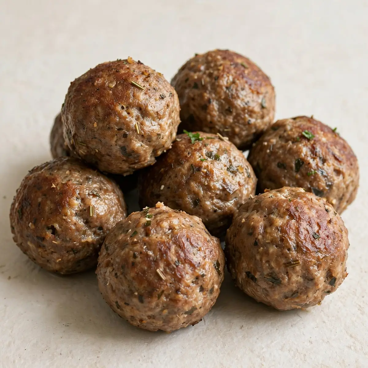 Kalorienarme Protein-Türkei-Frikadellen