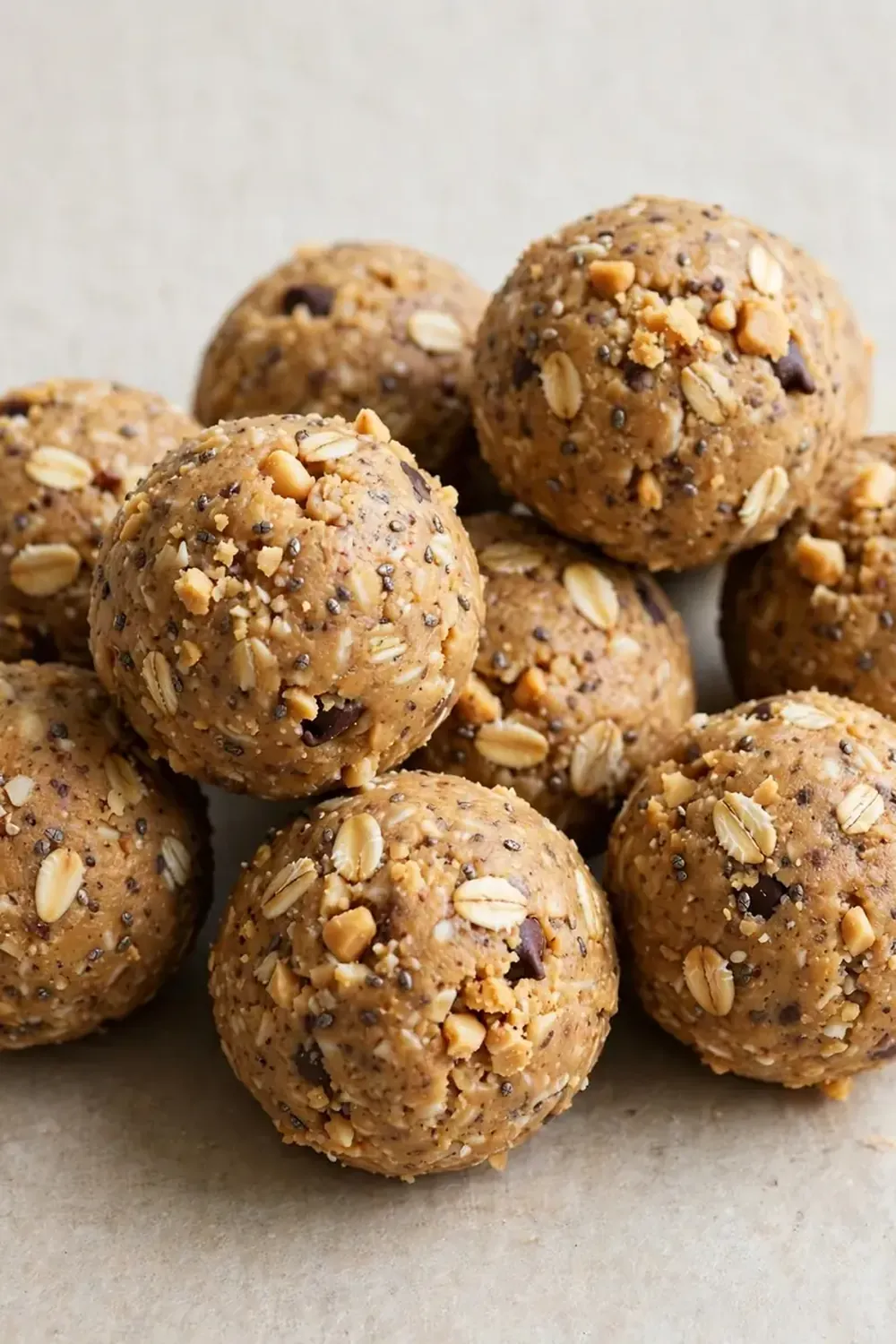 No-Bake Peanut Butter Protein Balls