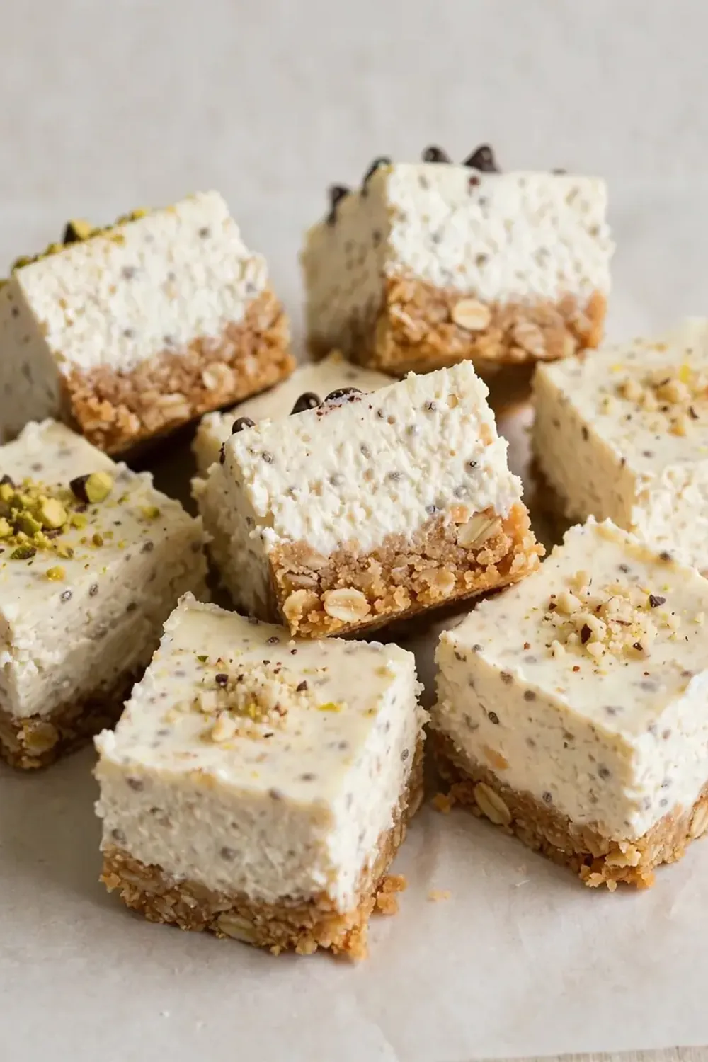 No-Bake Protein Cheesecake Bites