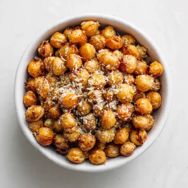 Ofen-Parmesan-Kichererbsen