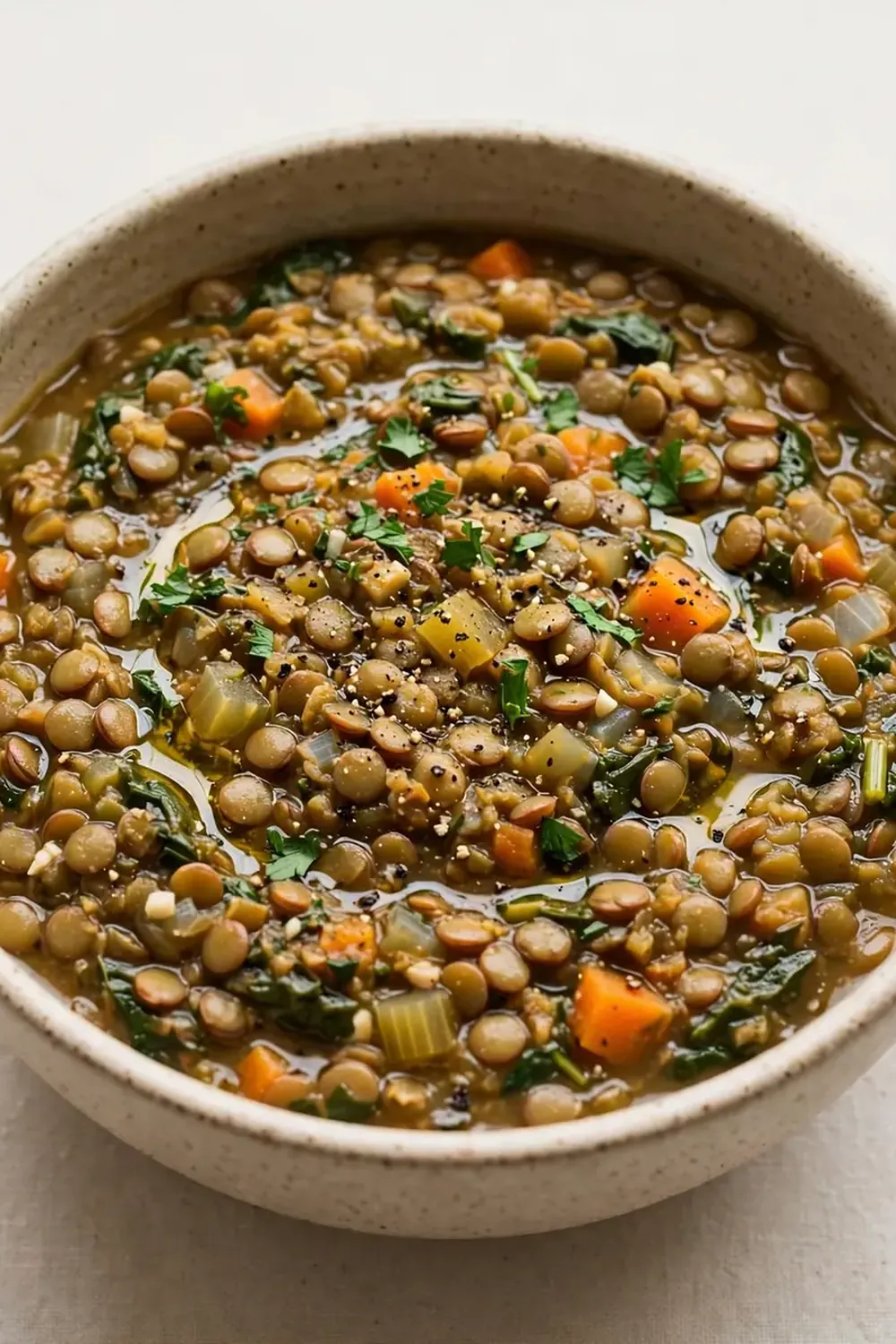 High-Protein Lentil Soup
