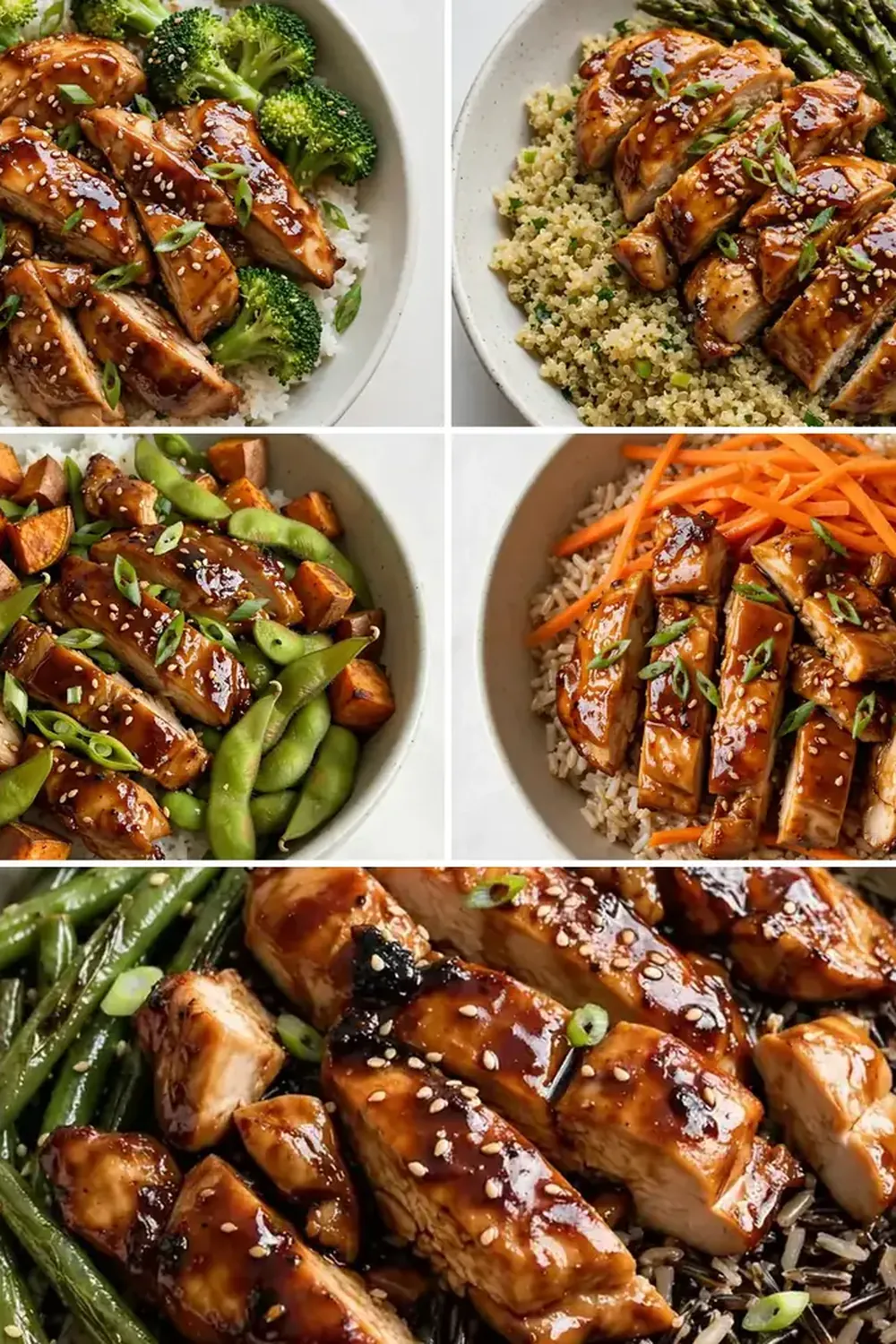 High-Protein Teriyaki Chicken Meal Prep Bowls