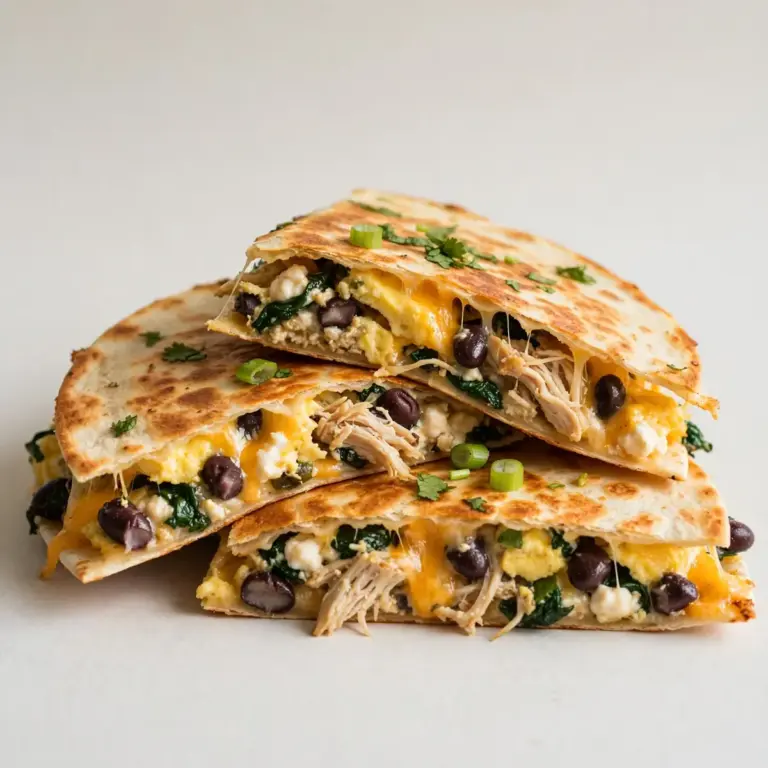 Proteinreiches Frühstück-Quesadilla