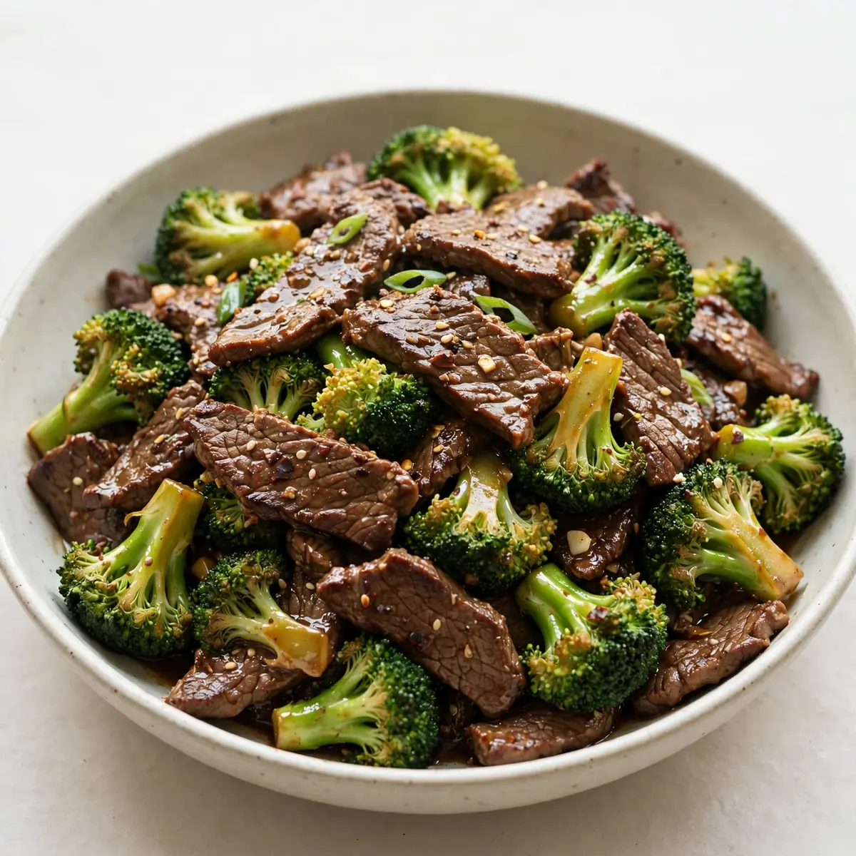 Proteinreiches Rindfleisch-Brokkoli Stir-Fry