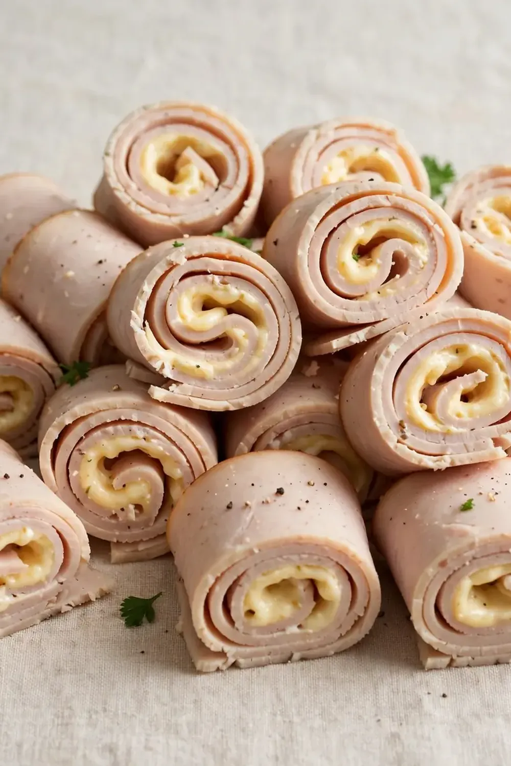 Turkey and Cheese Roll-Ups