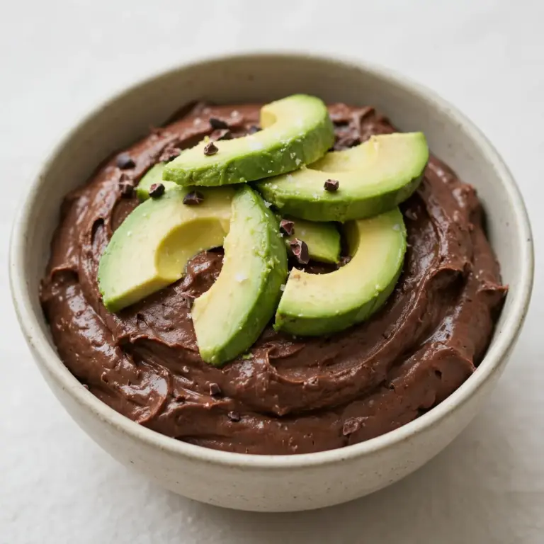 Schoko-Avocado-Protein-Pudding
