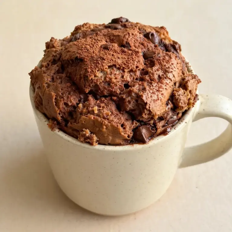 Schokoladiger Protein Mug Cake