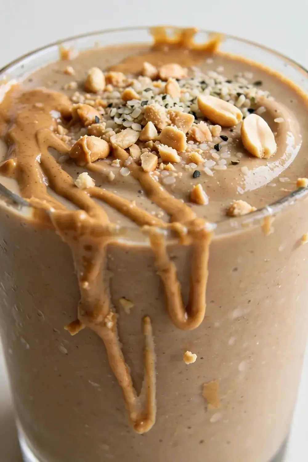 Vegan High-Protein Peanut Butter Protein Smoothie