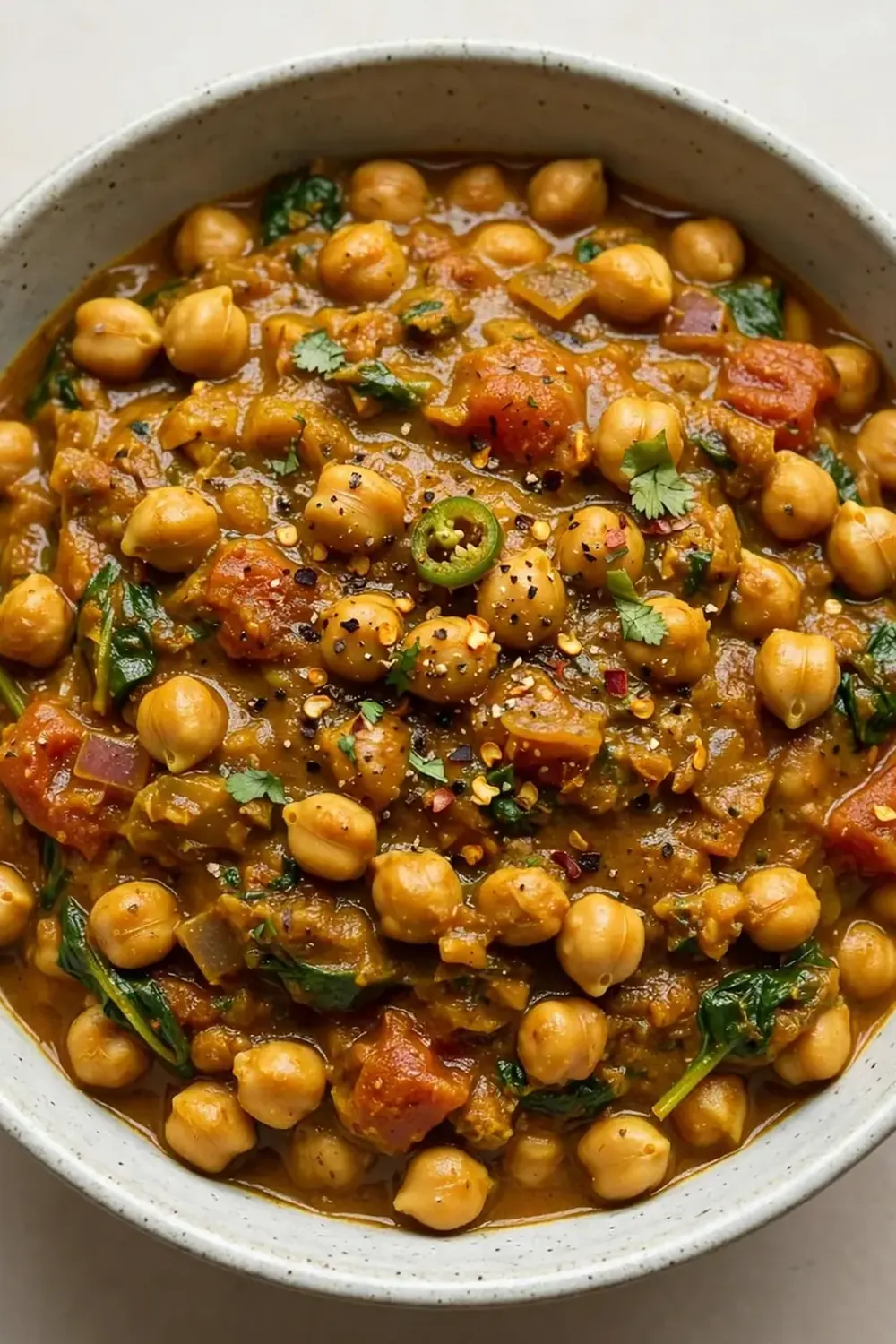 Vegan High-Protein Chickpea Curry